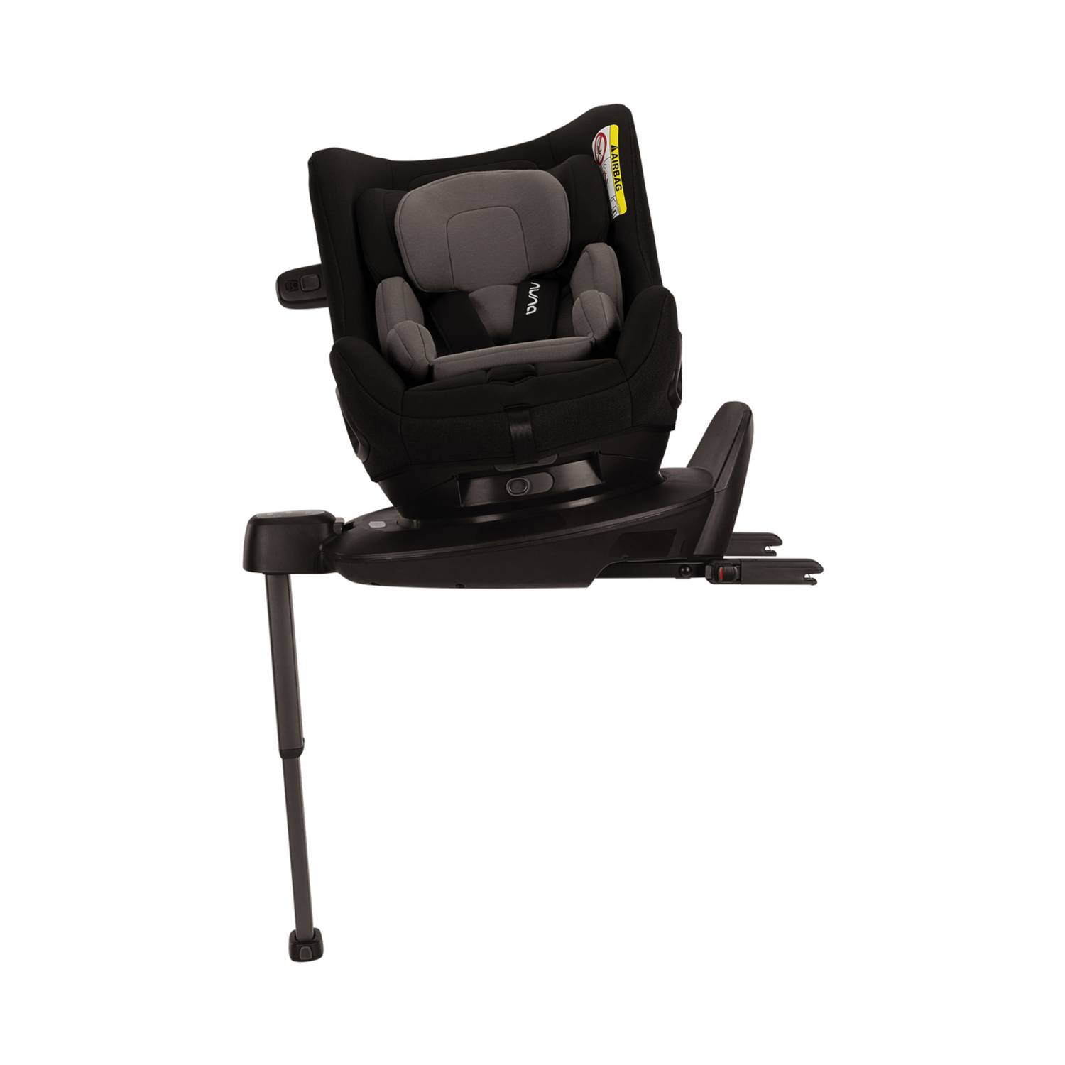 Nuna Pruu Reboarder Kindersitz Autositz Isofix 360 Grad Caviar Ece R129 105cm B-Ware