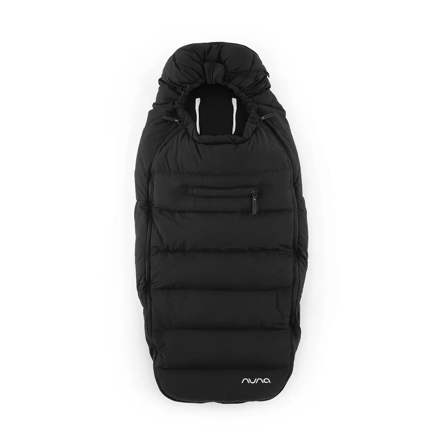 B-Ware Nuna Kinderwagen Set Fußsack Handschuhe Baby Wagen Set Caviar Schwarz Winter485 - 2000585611231