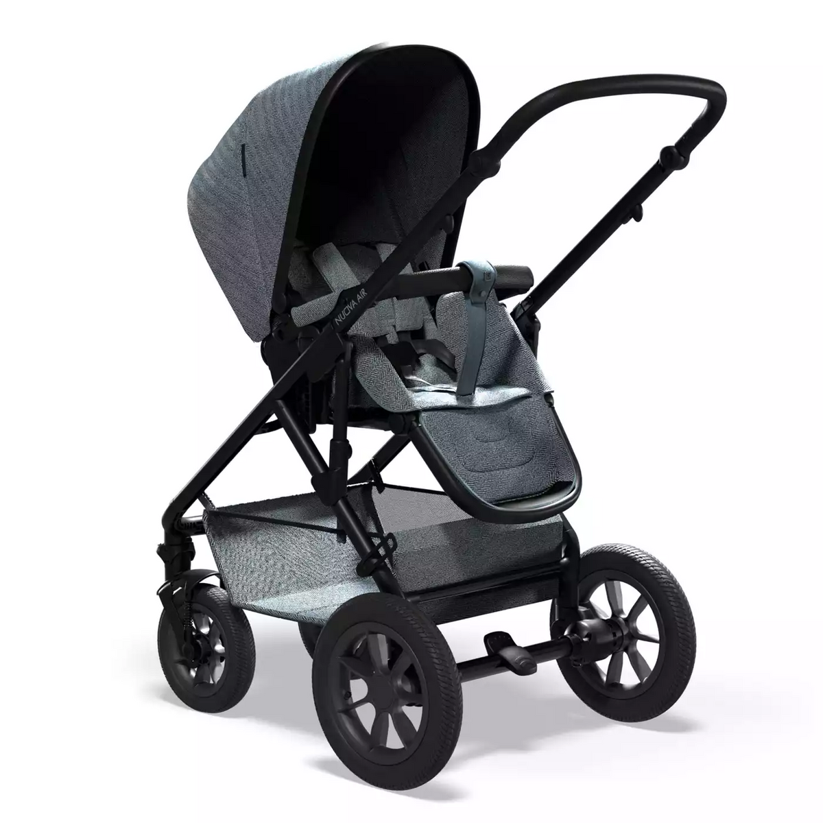 Moon Nuova Air Stone Fishbone Kinderwagen Kombi-Kinderwagen Buggy Jogger - 4025583040256