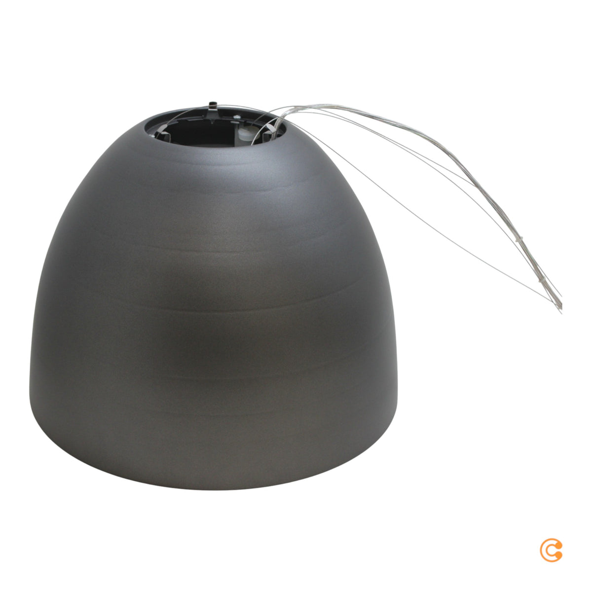 Nur Mini Hängeleuchte Hängelampe Leuchte Lampe Licht 36,6cm anthrazit - 8052993020284