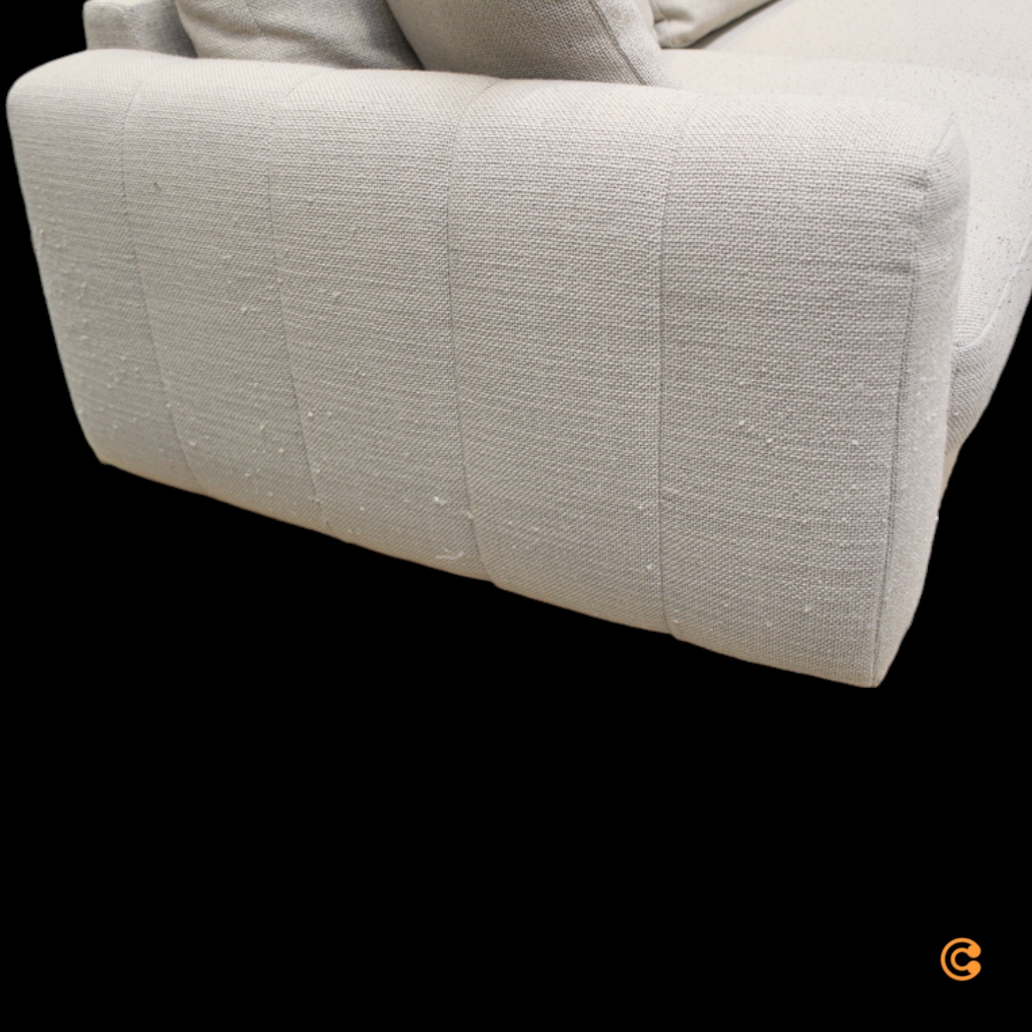 Nuuck Bente 3 Sitzer Sofa Polstersofa Couch Beige 230x100cm Siehe Text/Fotos B-Ware - 4251384246645