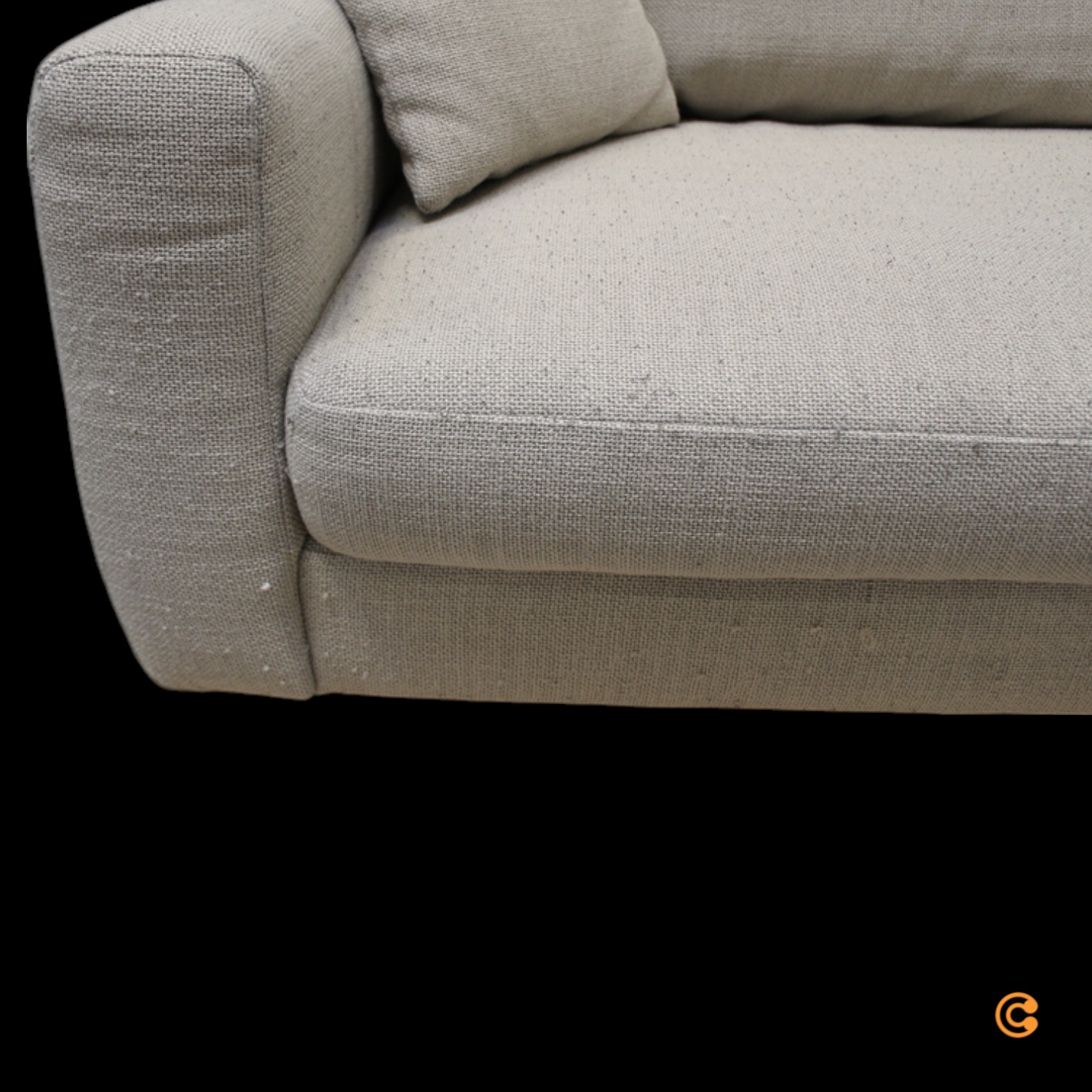 Nuuck Bente 3 Sitzer Sofa Polstersofa Couch Beige 230x100cm Siehe Text/Fotos B-Ware - 4251384246645