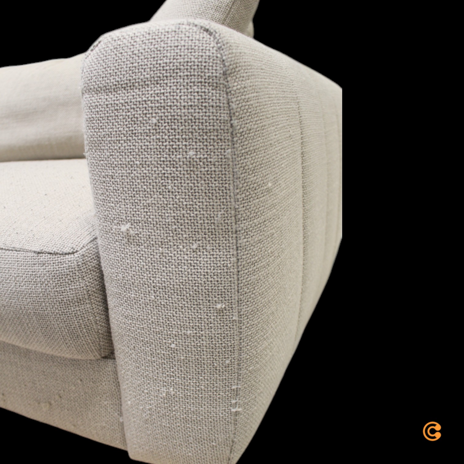 Nuuck Bente 3 Sitzer Sofa Polstersofa Couch Beige 230x100cm Siehe Text/Fotos B-Ware - 4251384246645