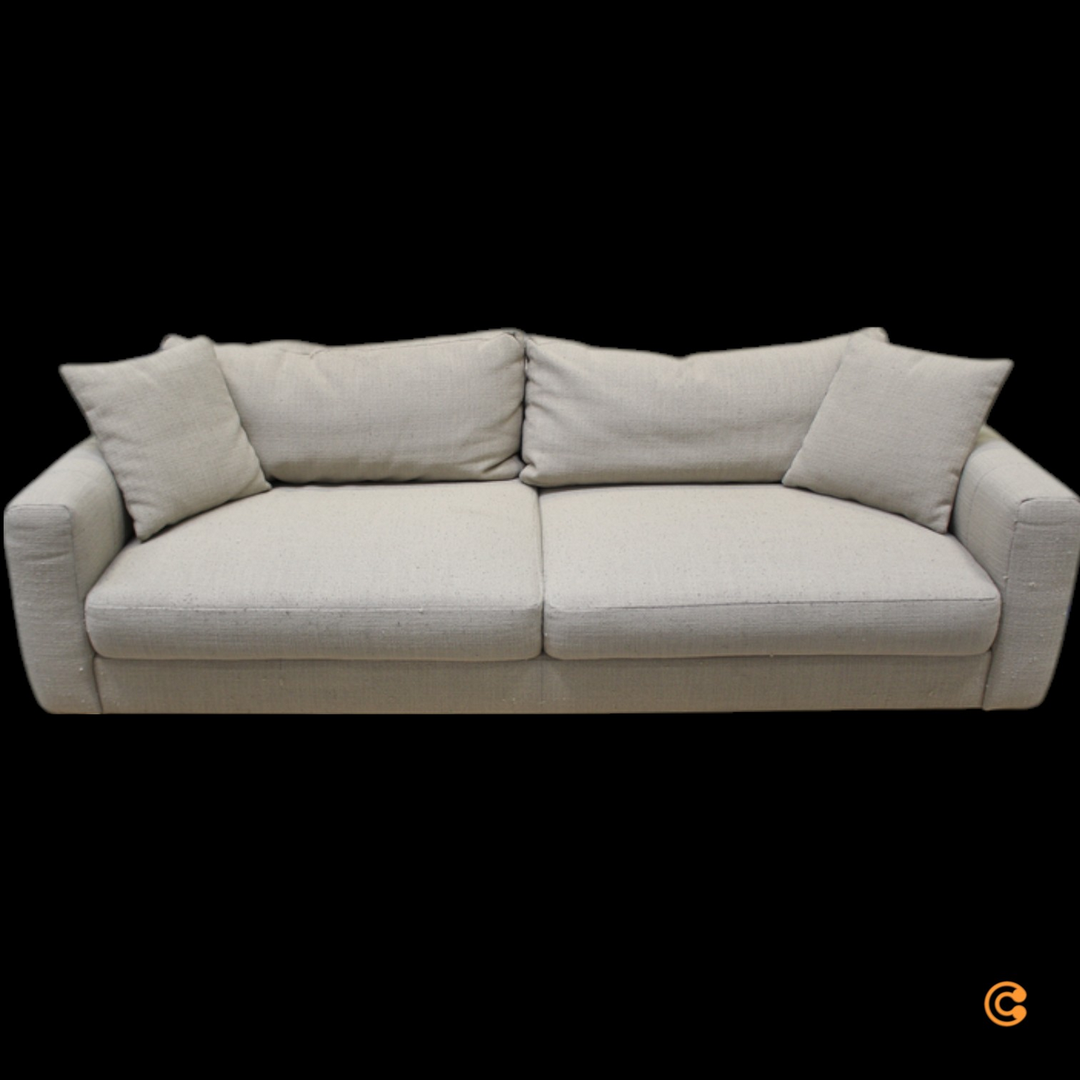 Nuuck Bente 3 Sitzer Sofa Polstersofa Couch Beige 230x100cm Siehe Text/Fotos B-Ware - 4251384246645