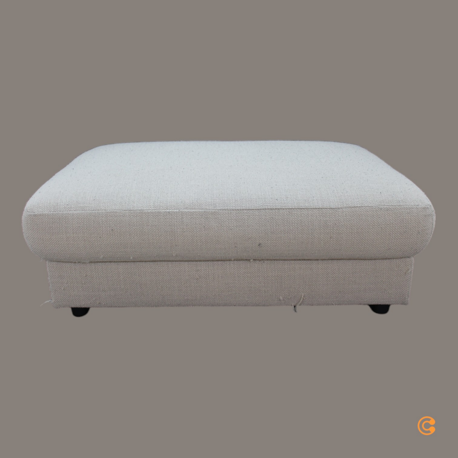 Nuuck Hocker Polstersitz Bente Sitzmöbel Beige Melina Simply Beige 1244 Hocker B-Ware - 4251384246676