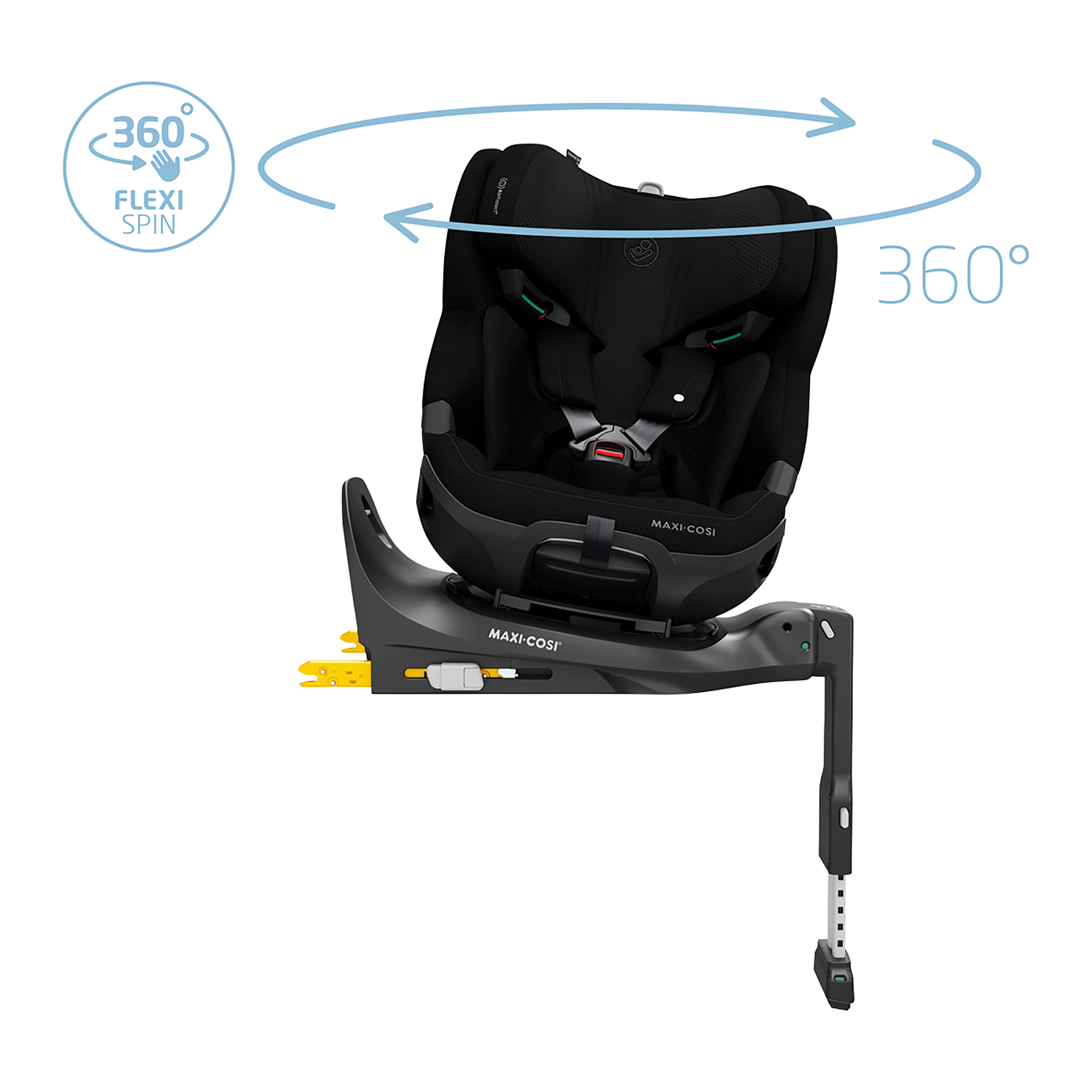 Maxi-Cosi Kindersitz Autositz Emerald 360 Pro Sitz Sitzerhöhung Kinder Schwarz - 8712930000000