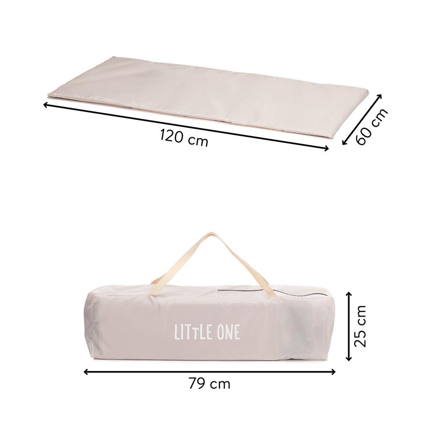 B-Ware Little One Reisebett Babybett Beistellbett Sand 25 - 9120135191723