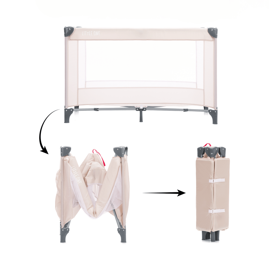 B-Ware Little One Reisebett Babybett Beistellbett Sand 25 - 9120135191723