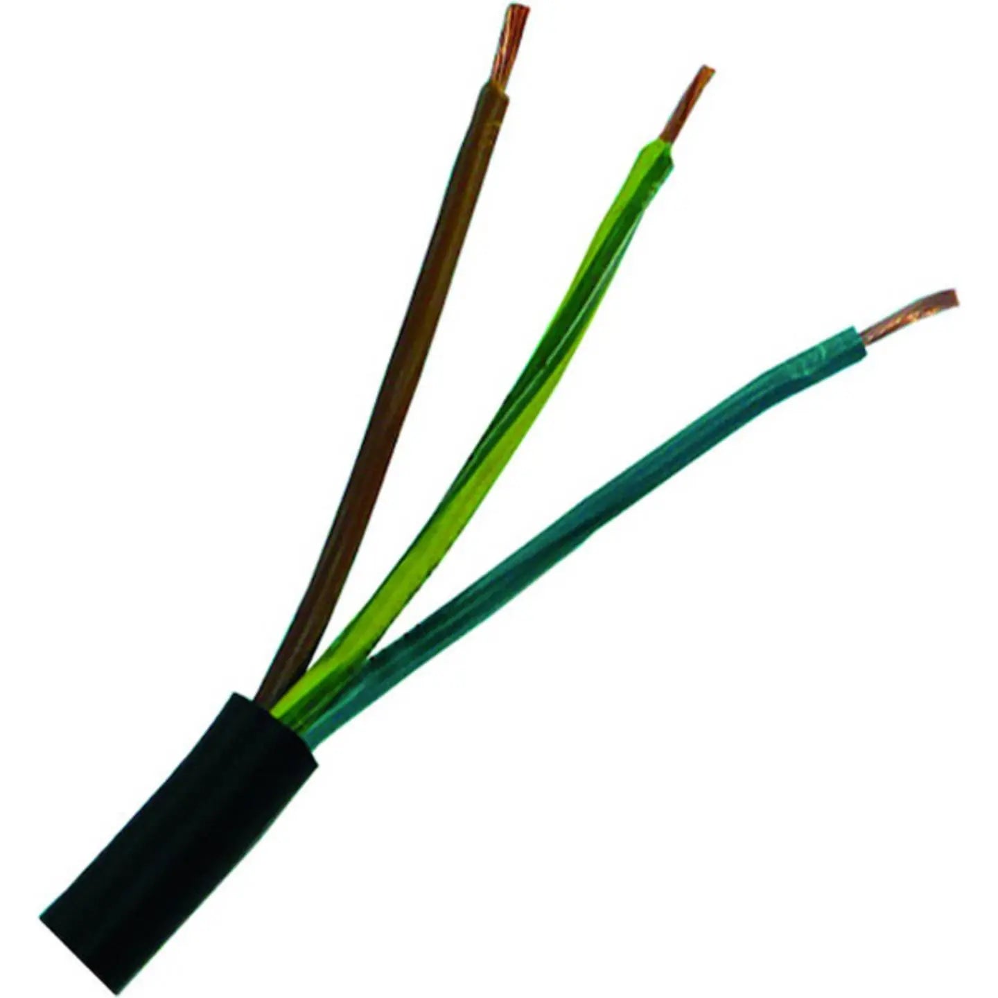 B-Ware Nyy J Starkstromkabel Kabel Nyy J 3x1,5 Rg100 100m Schwarz Kupferleiter Pvc - 2050009581664