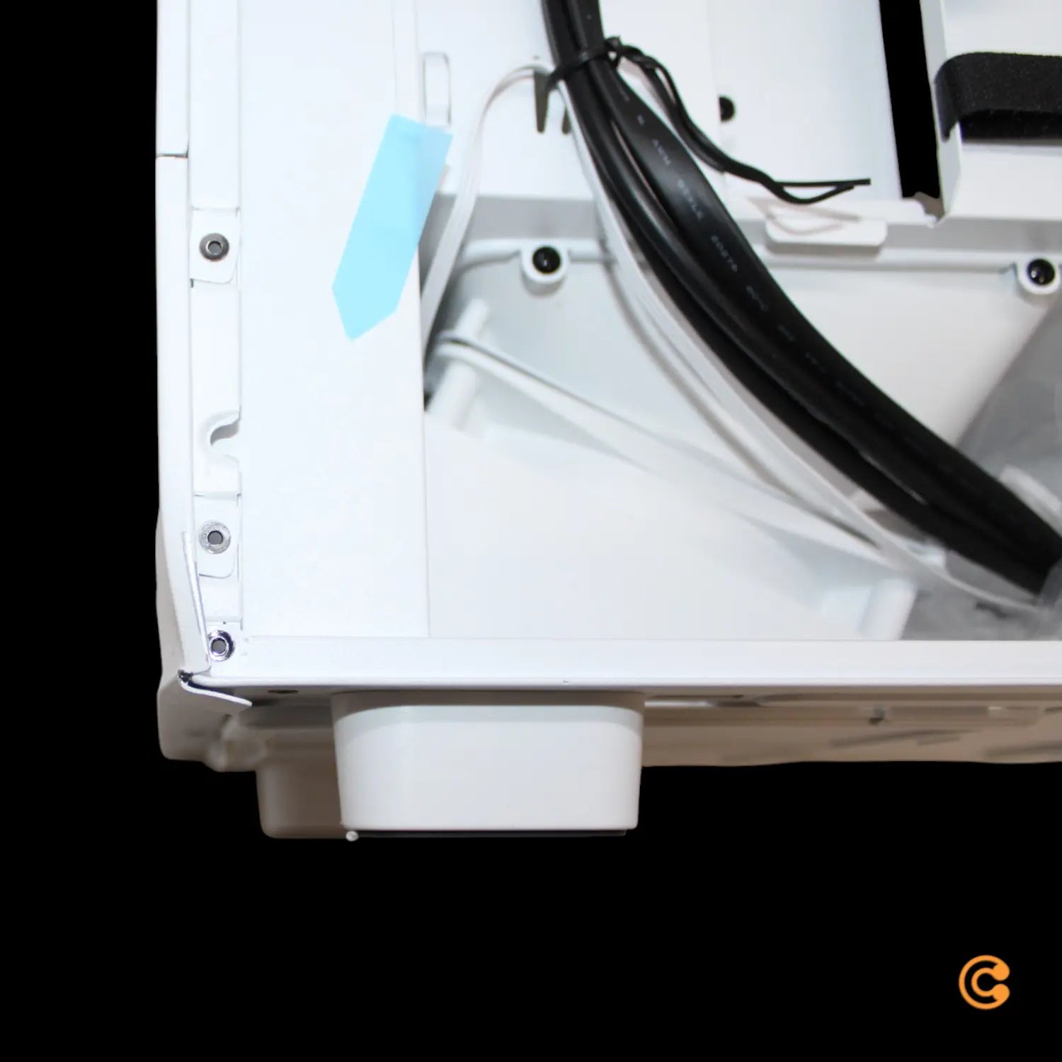 B-Ware Nzxt H5 Flow Midi Tower Gehäuse Case Glasfenster Glas Weiß Siehe Text/Foto - 5056547202341