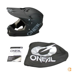 B-Ware O'neal Sonus Helm Solid Schwarz, Größe M (57/58 Cm)178