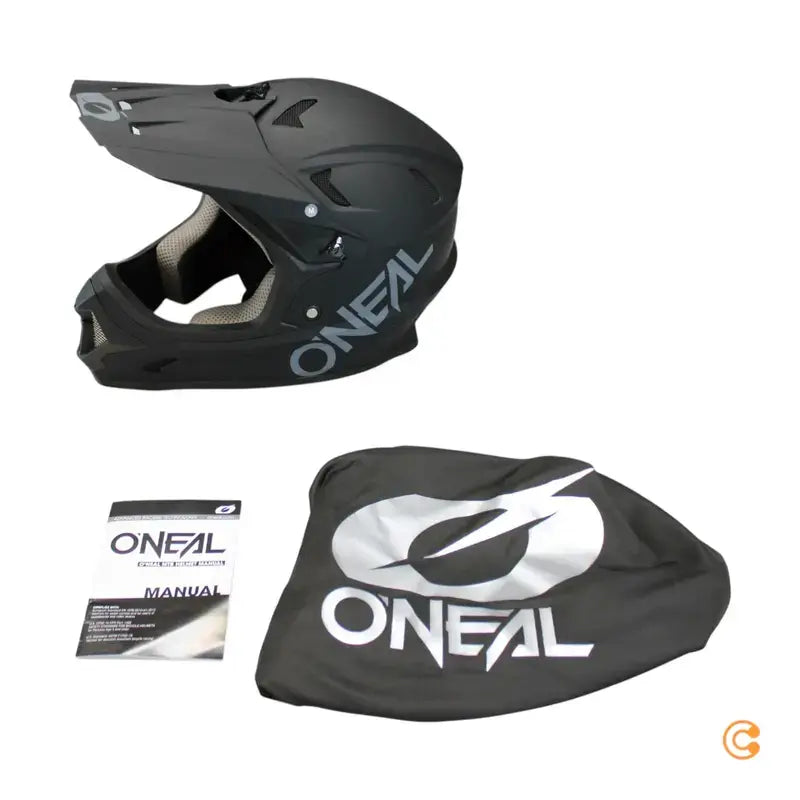 B-Ware O'neal Sonus Helm Solid Schwarz, Größe M (57/58 Cm)178