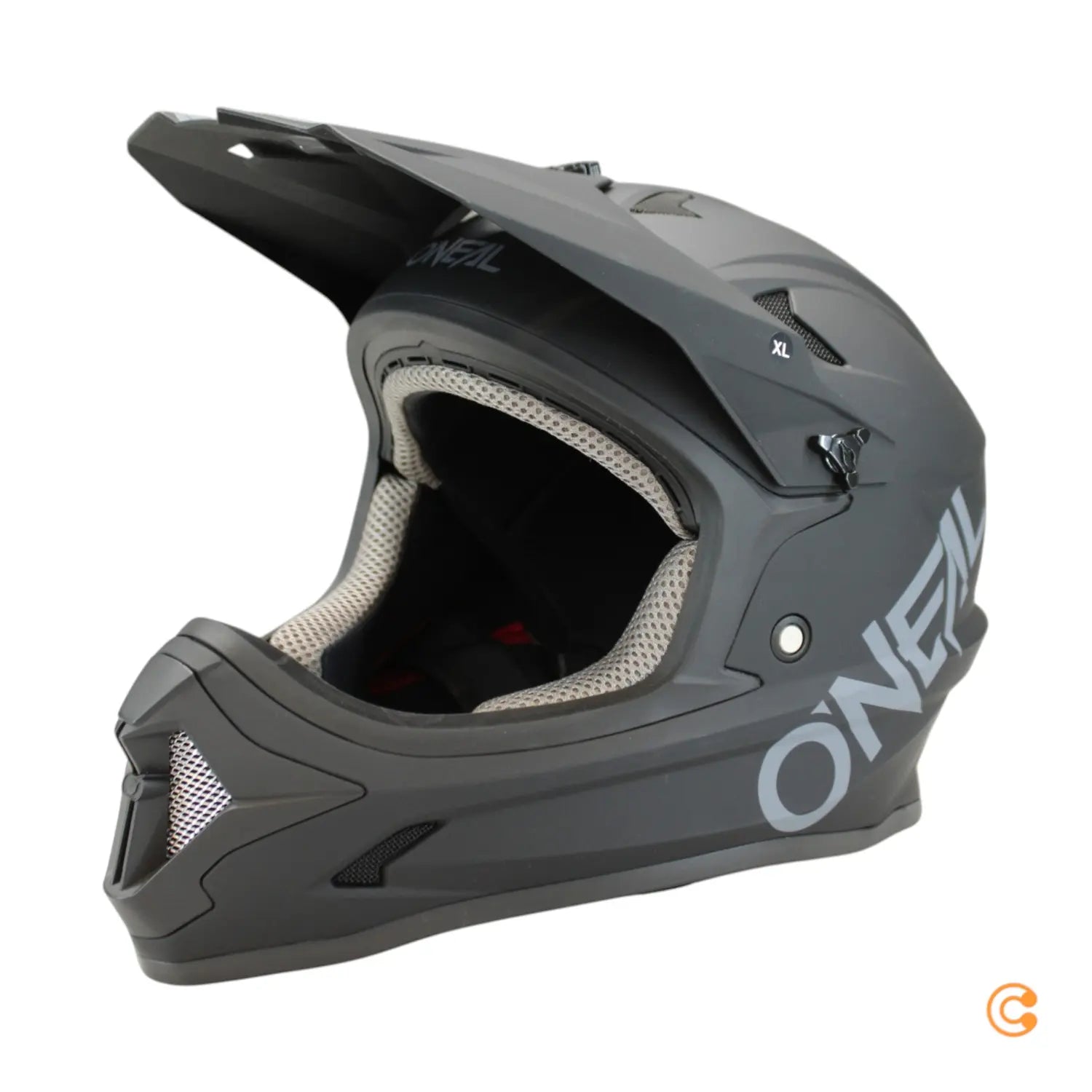 B-Ware O’neal Sonus Helm Mtb Downhill Kopfschutz Motorradhelm Solid V.21 Schutz Schwarz