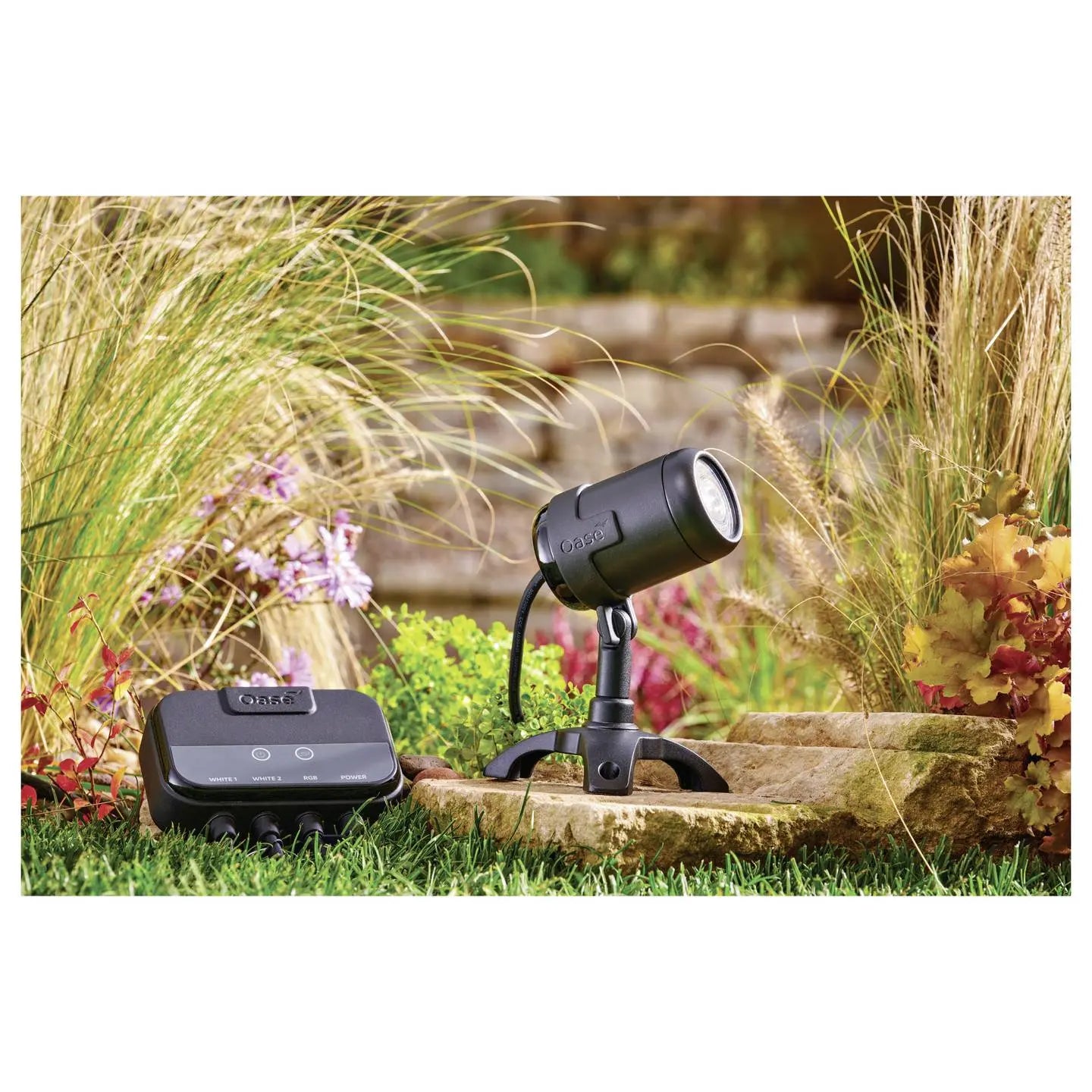 B-Ware Oase Teichbeleuchtung Gartenstrahler Led Lunaqua Connect M Solo Rgb Schwarz Spot - 4010052743363