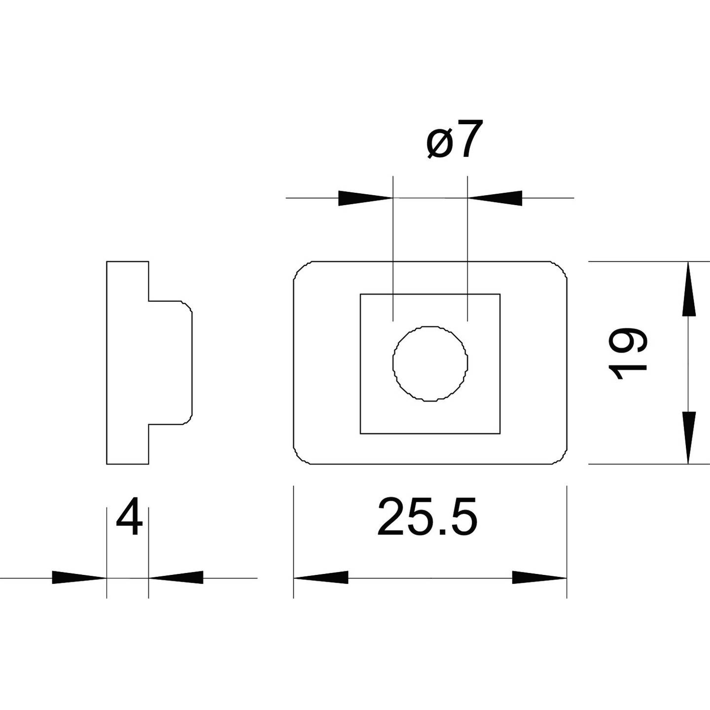 B-Ware Obo Bettermann Distanzstück Abstandhalter Kabelklammer 100 Stück 2 Sets - 4012195211457