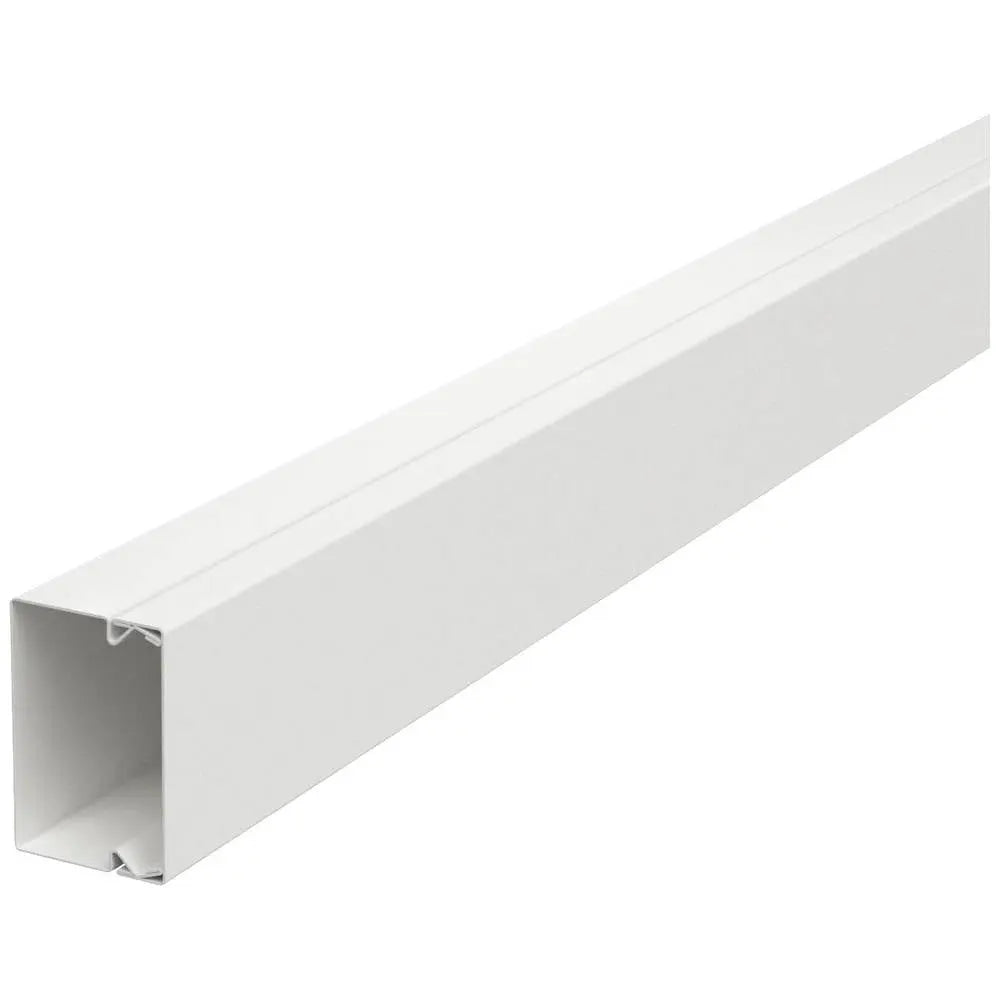 B-Ware Obo Bettermann Kabelkanal 6248519 Kabelschacht Reinweiß Stahl 200x6x4 Cm 2 Stück - 4012196313570