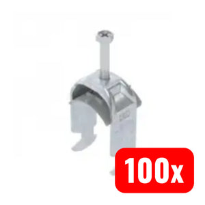 B-Ware Obo Bettermann Kabelschelle 2056 Ft Klemmschelle 28   34 Mm Halterung 100 Stück