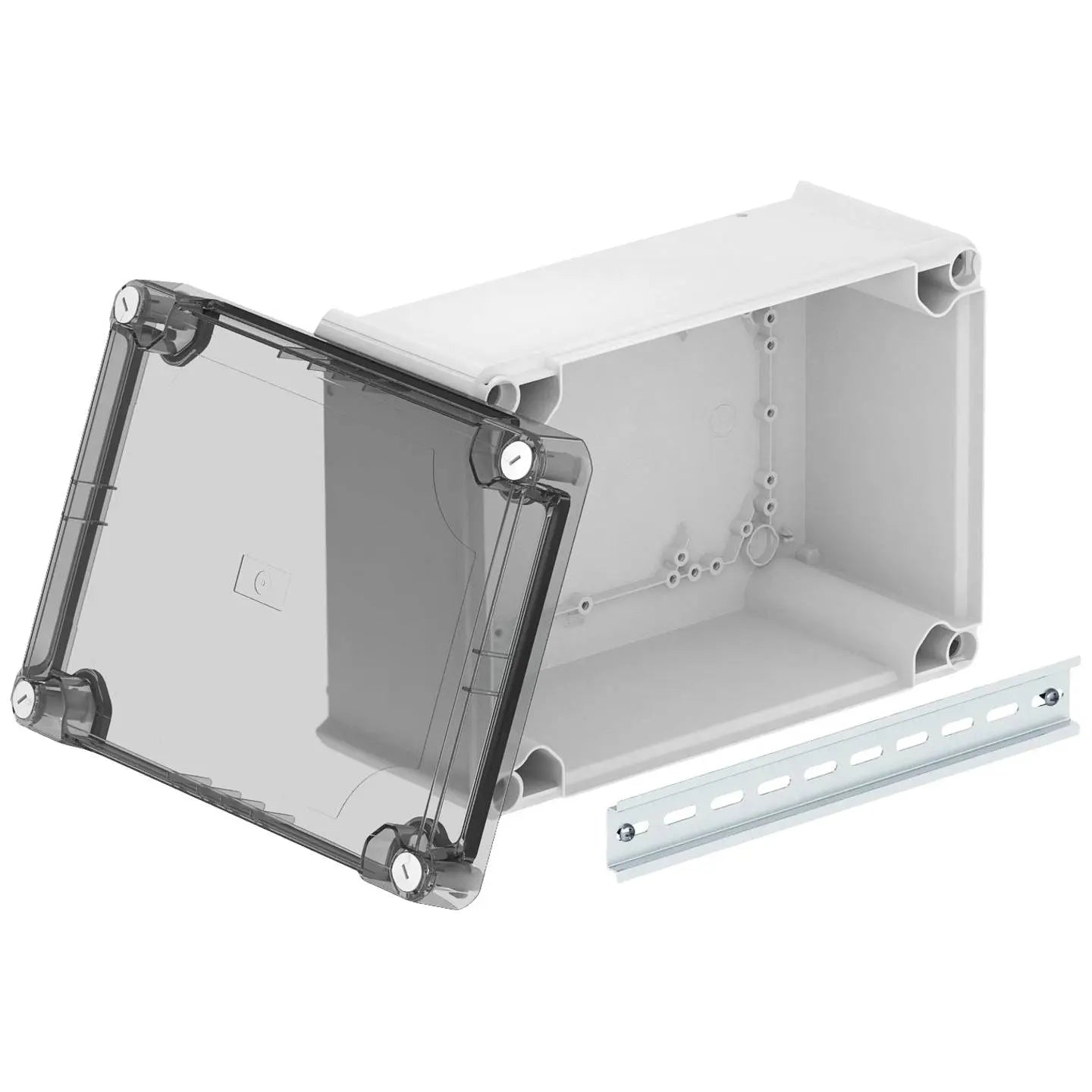 B-Ware Obo Bettermann Abzweigdose Kabelabzweigkasten Grau Elektroinstallation - 4012196057238
