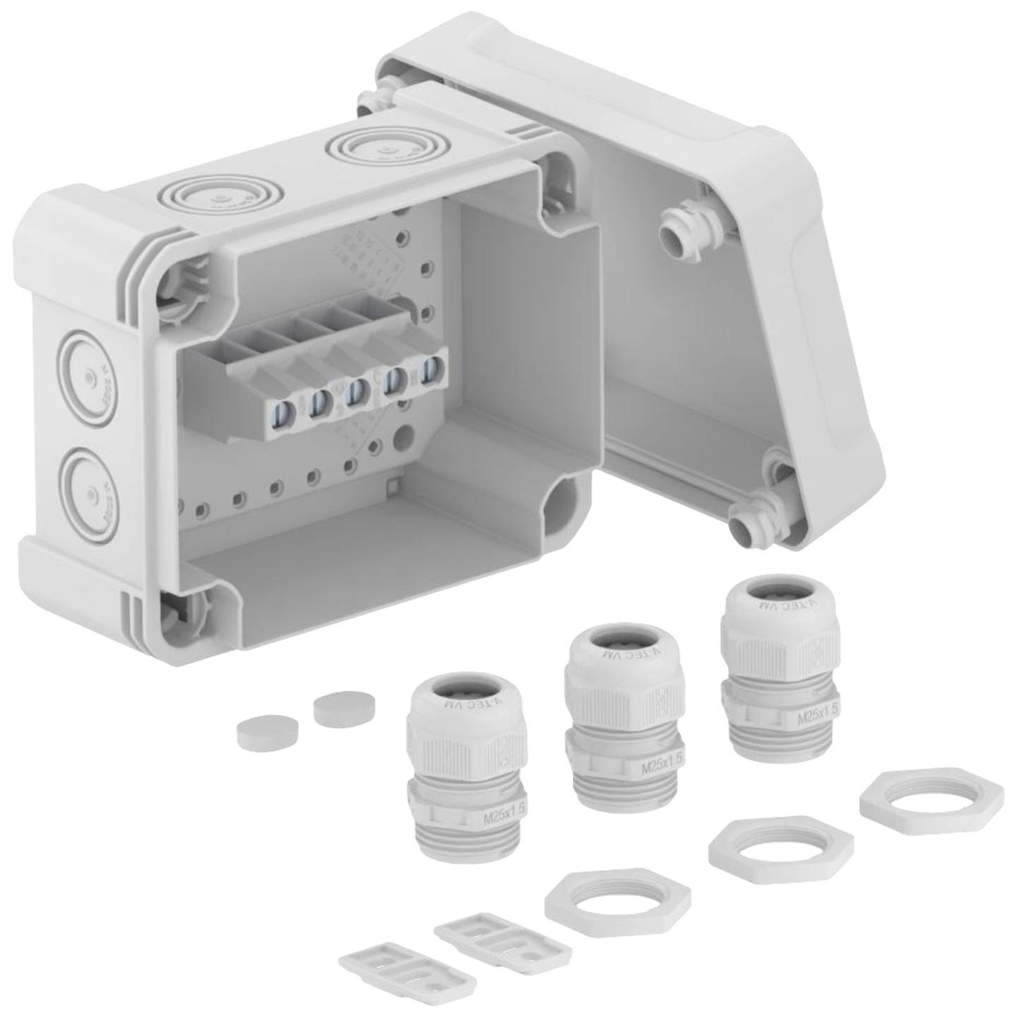B-Ware Obo Bettermann X06 T G M25  Abzweigdose Verteilerkasten 30 Stück - 4012196617623