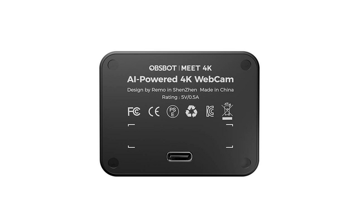 Obsbot Meet 4 K 4 K Webcam Webcam Kamera 3840x2160 Pixel Klemm Halterung Schwarz   B-Ware - 6971889230151
