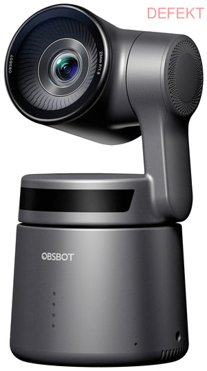 D-Ware Obsbot 4 K Webcam Kamera Videokonferenz Gestensteuerung Auto Tracking Schwarz