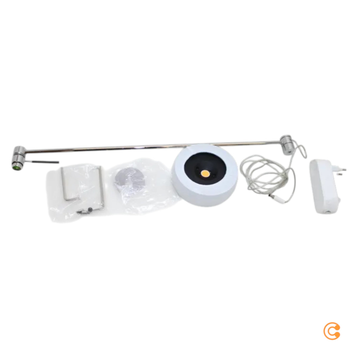 Occhio Stehleuchte Leselampe LED chrom glänzend 160 cm Sento SIEHE TEXT/FOTO - 4059445201097