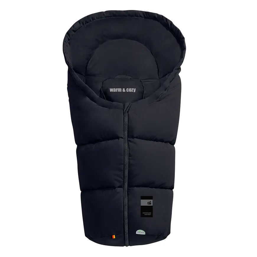 B-Ware Odenwälder Fußsack Milo Babyschlafsack Kinderwagen Sommerschlafsack Schwarz - 4005226222904