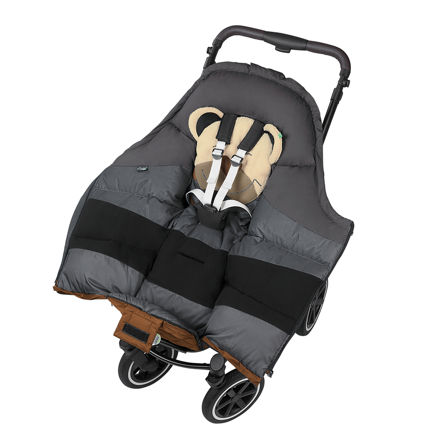 Odenwälder Fußsäckchen Babyschlafsack Mucki Creamy Caramel Wintermodell B-Ware