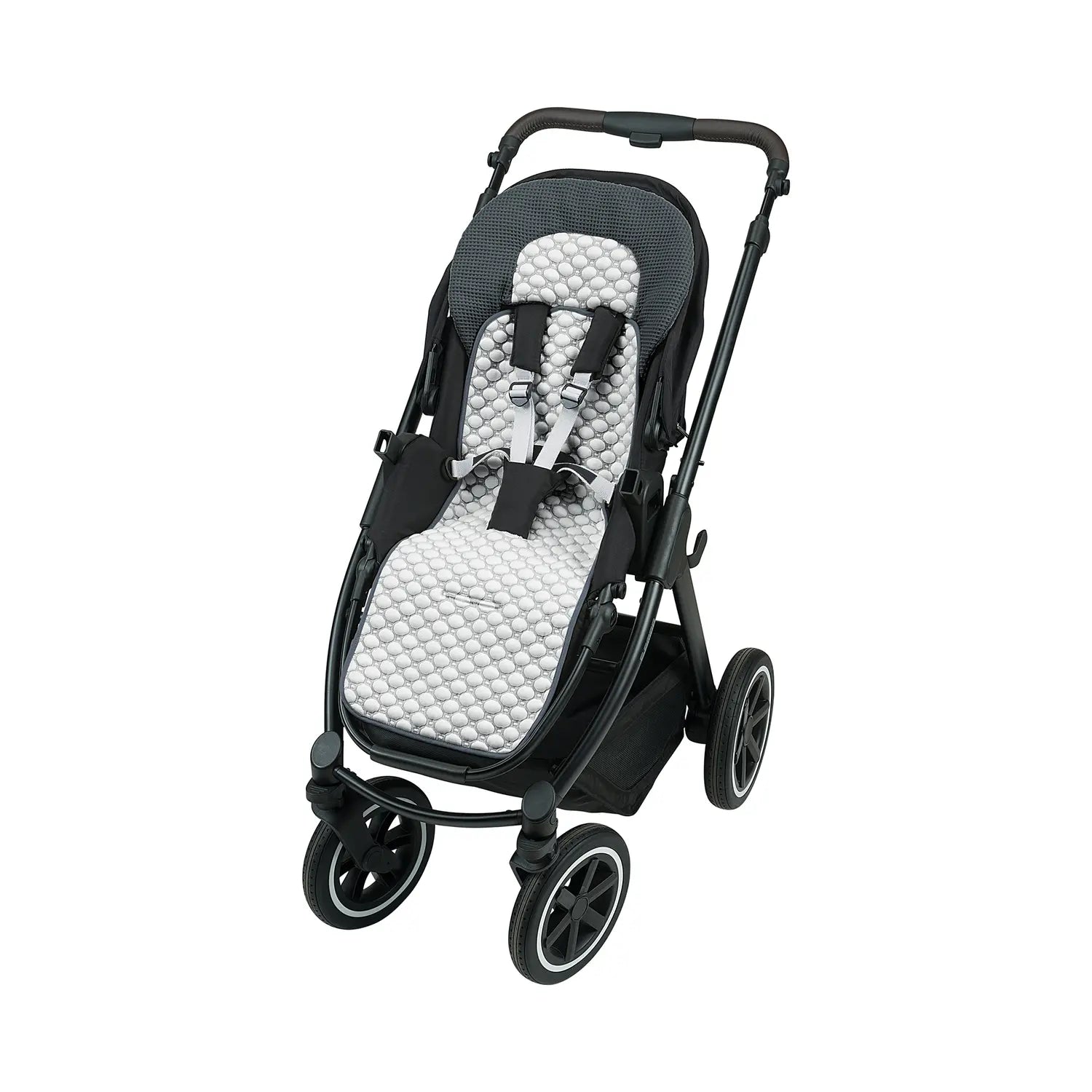 B-Ware Odenwälder Kinderwagenauflage Sitzauflage Kinderwagen Grey Iceberg Baumwolle - 4005226235072