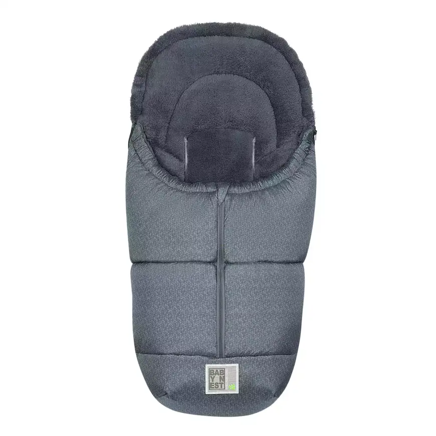 B-Ware Odenwälder Fußsack Sack Kinderwagen Modern Graphic Umschlag Grey - 4005226217443