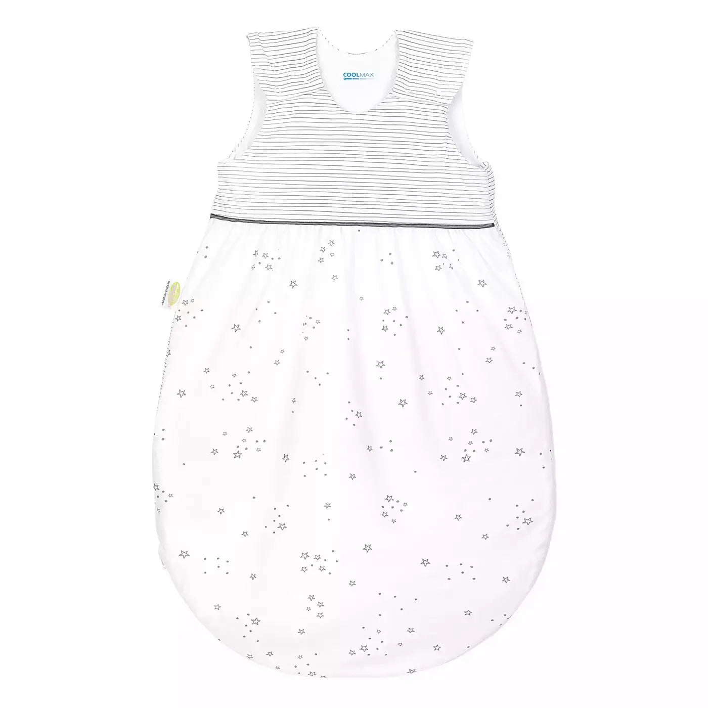 B-Ware Odenwälder Schlafsack Babyschlafsack Timmi Cool Coolmax Jersey Stern Grau 110 Cm - 4005226210215