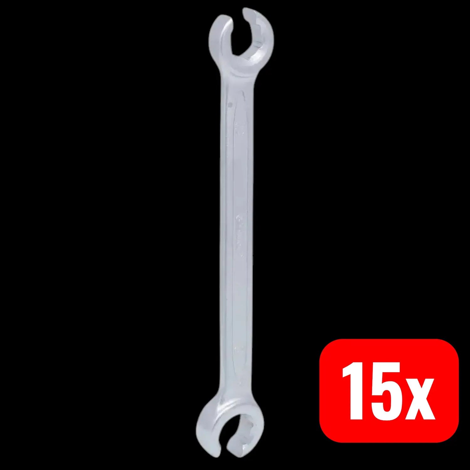 B-Ware Ks Tools Doppel Ringschlüssel Maulschlüssel Offener Schlüssel 12x13 Mm 15 Stück - 4042146165713