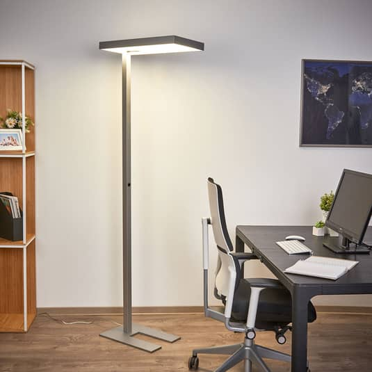 B-Ware Arcchio Office Led Stehlampe Quirin Alu, 110 W 4.000 K Lampe Leuchte Stehleuchte - 4251096527223