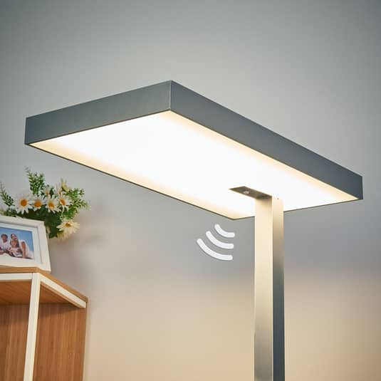 B-Ware Arcchio Office Led Stehlampe Quirin Alu, 110 W 4.000 K Lampe Leuchte Stehleuchte - 4251096527223
