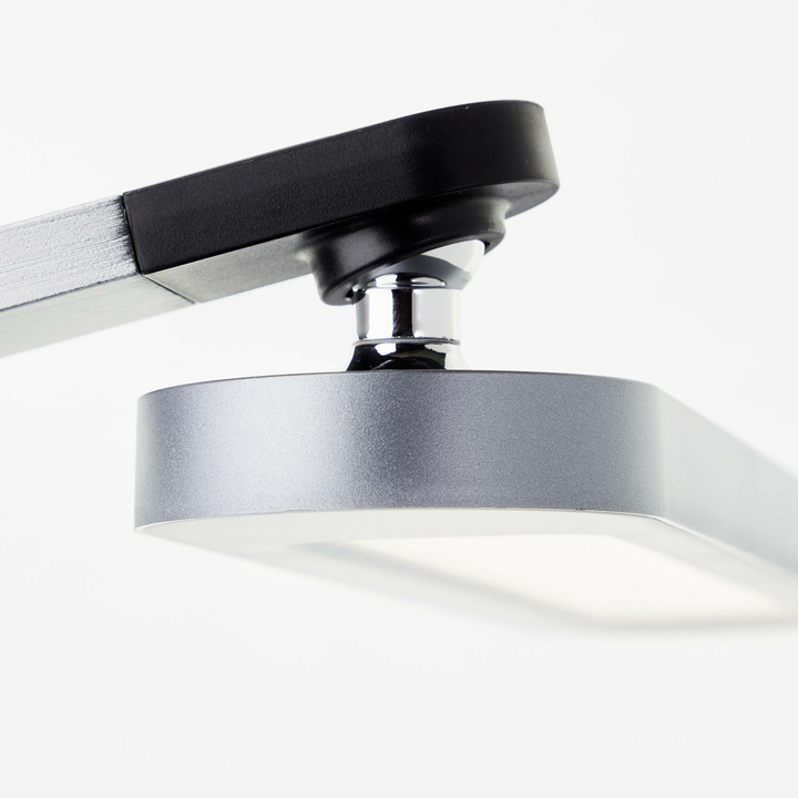 Brilliant Officehero Schreibtischleuchte Tischlampe Tischleuchte Led 7 W Silber B-Ware