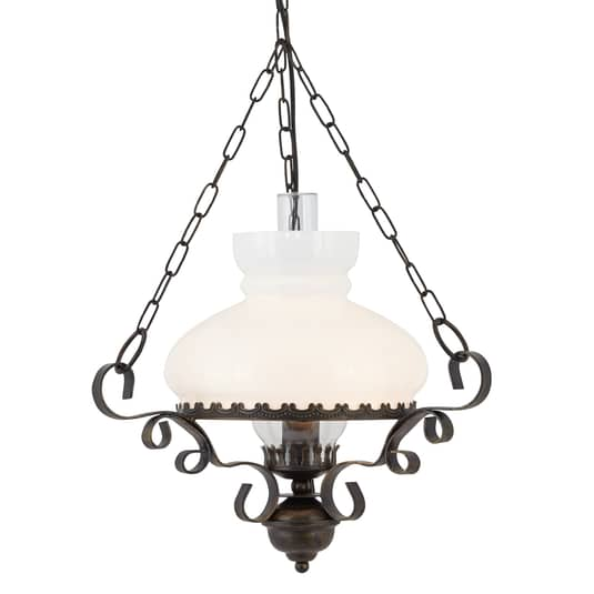 Searchlight Oil Lantern Hängeleuchte Deckenlampe Pendelleuchte Siehe Text/Foto B-Ware - 5013874148995