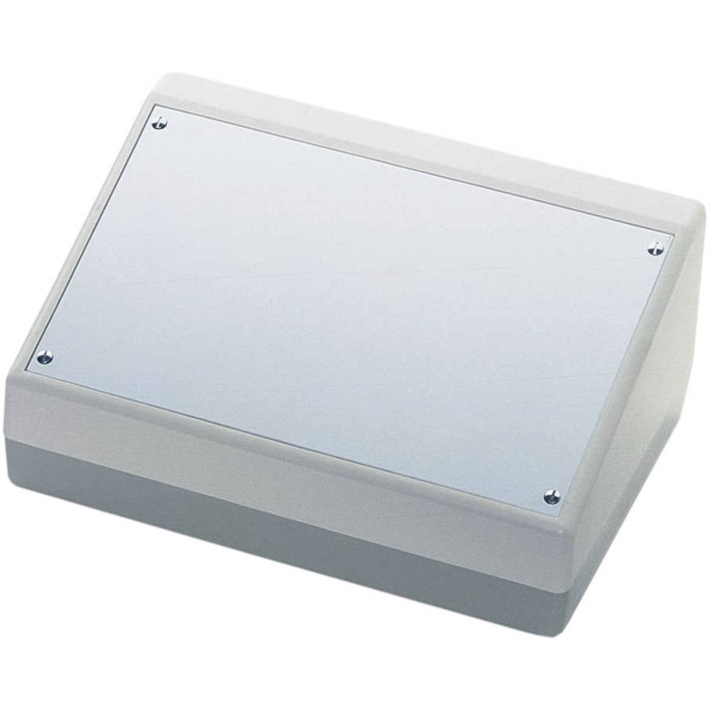 OKW AS054468 Pult Gehäuse 228x76x216 ABS Aluminium Aluminium eloxiert - 4016138059243