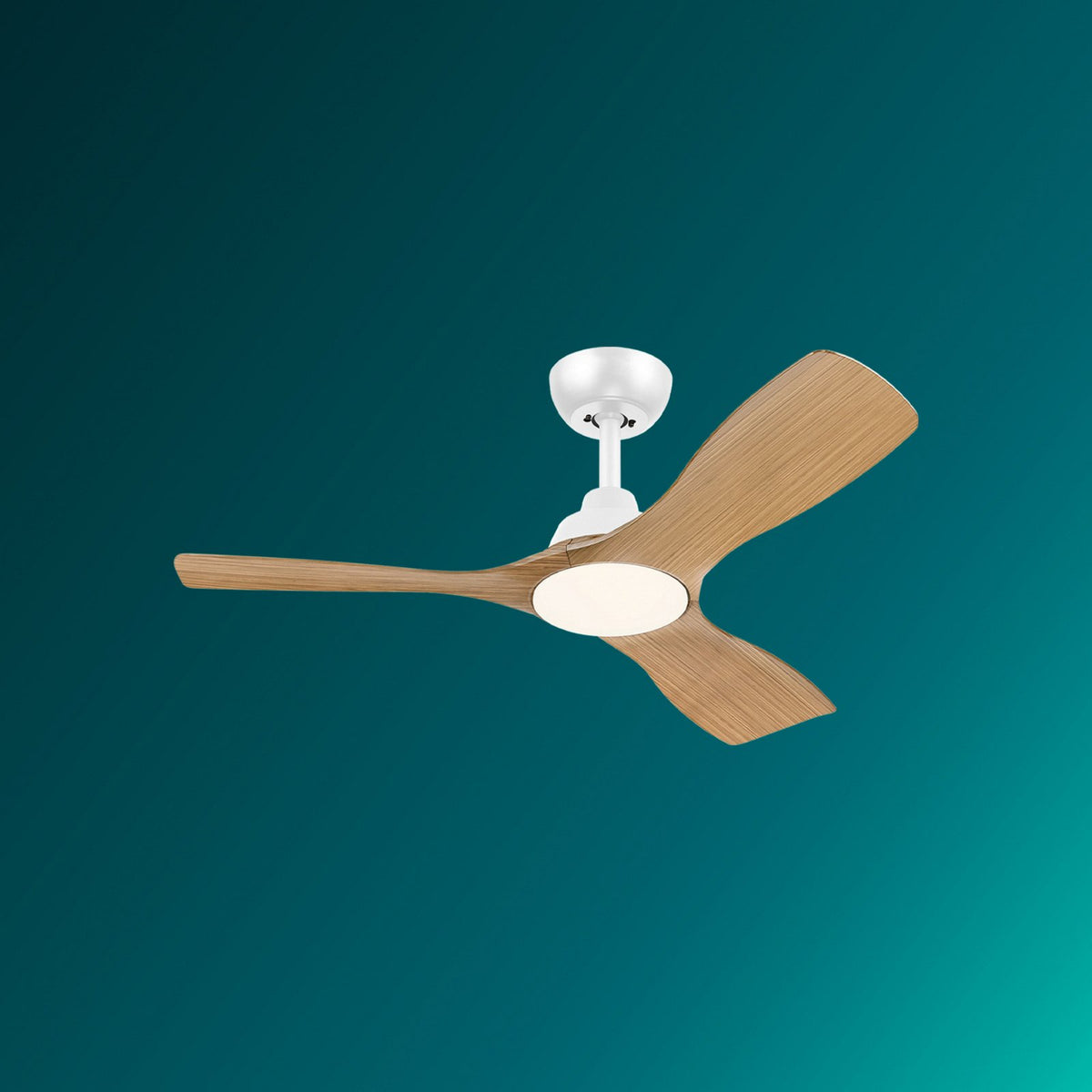 Philips LED Ventilator Deckenlüfter Olas 106 cm braun weiß Deckenventilator - 8720169369931