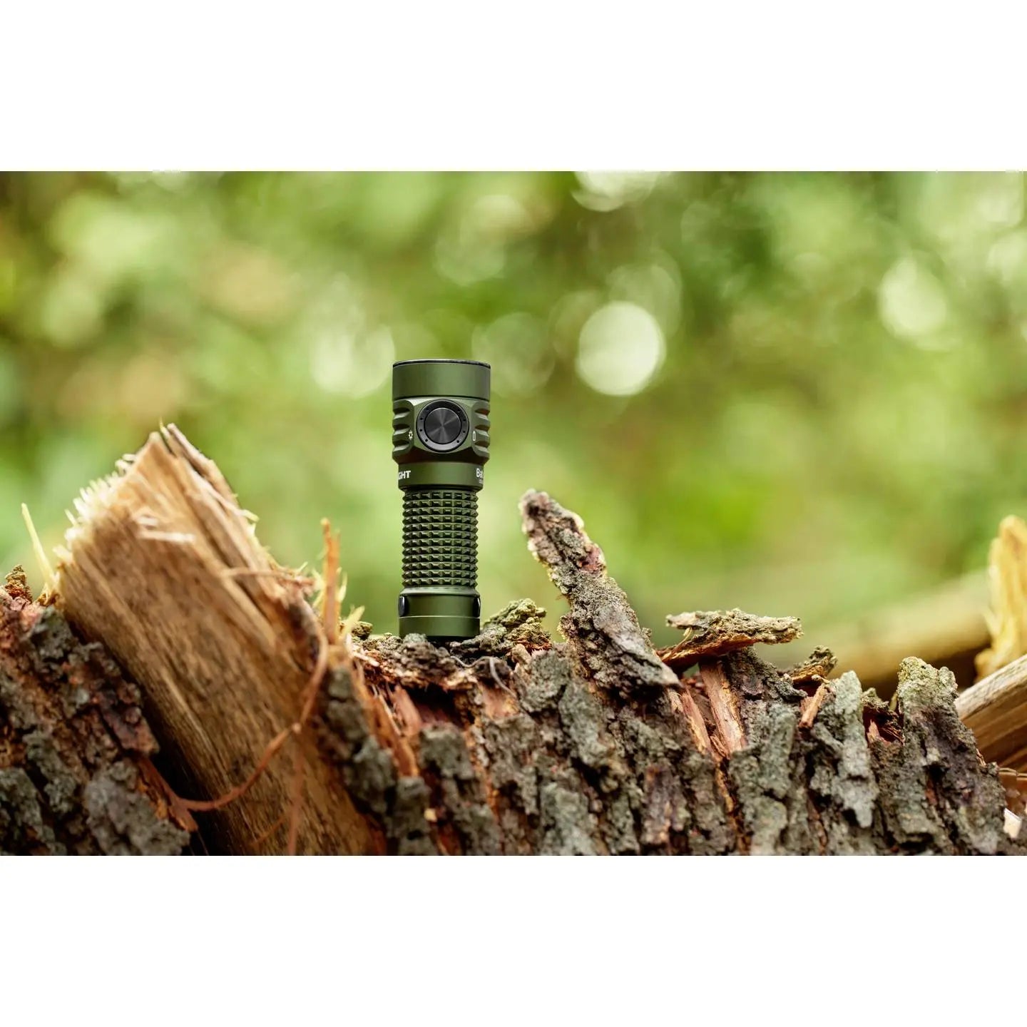 B-Ware Olight Taschenlampe Lampe Baton Turbo Led Akku Grün Outdoor Clip Magnet