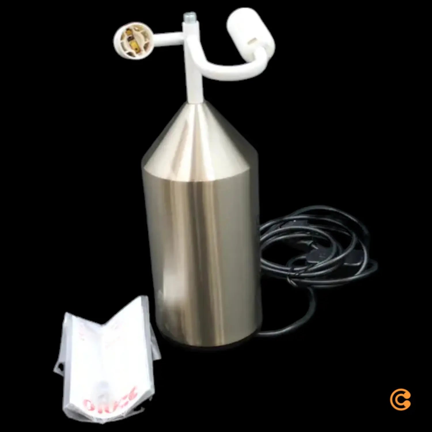 B-Ware Oluce Atollo Tischleuchte Tischlampe Lampe Carbon E14 Siehe Text/Foto - 388464