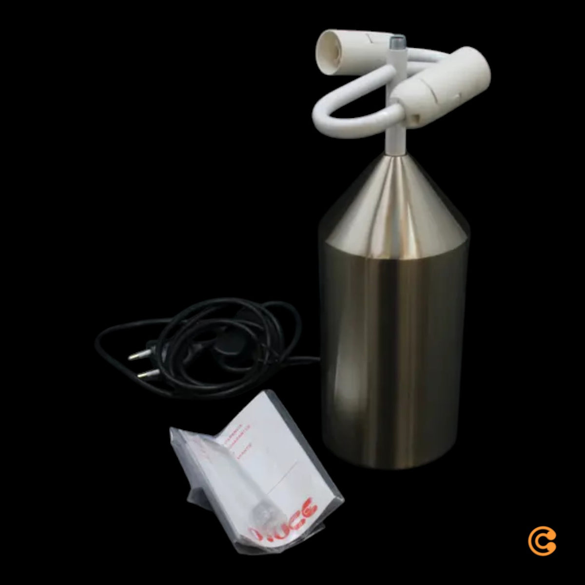 Oluce Atollo Tischleuchte Tischlampe Lampe Carbon E14 SIEHE TEXT/FOTO - 388464