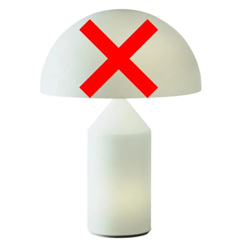B-Ware Oluce Atollo Tischleuchte Lampe Opalglas Designerleucht - 4250298729008