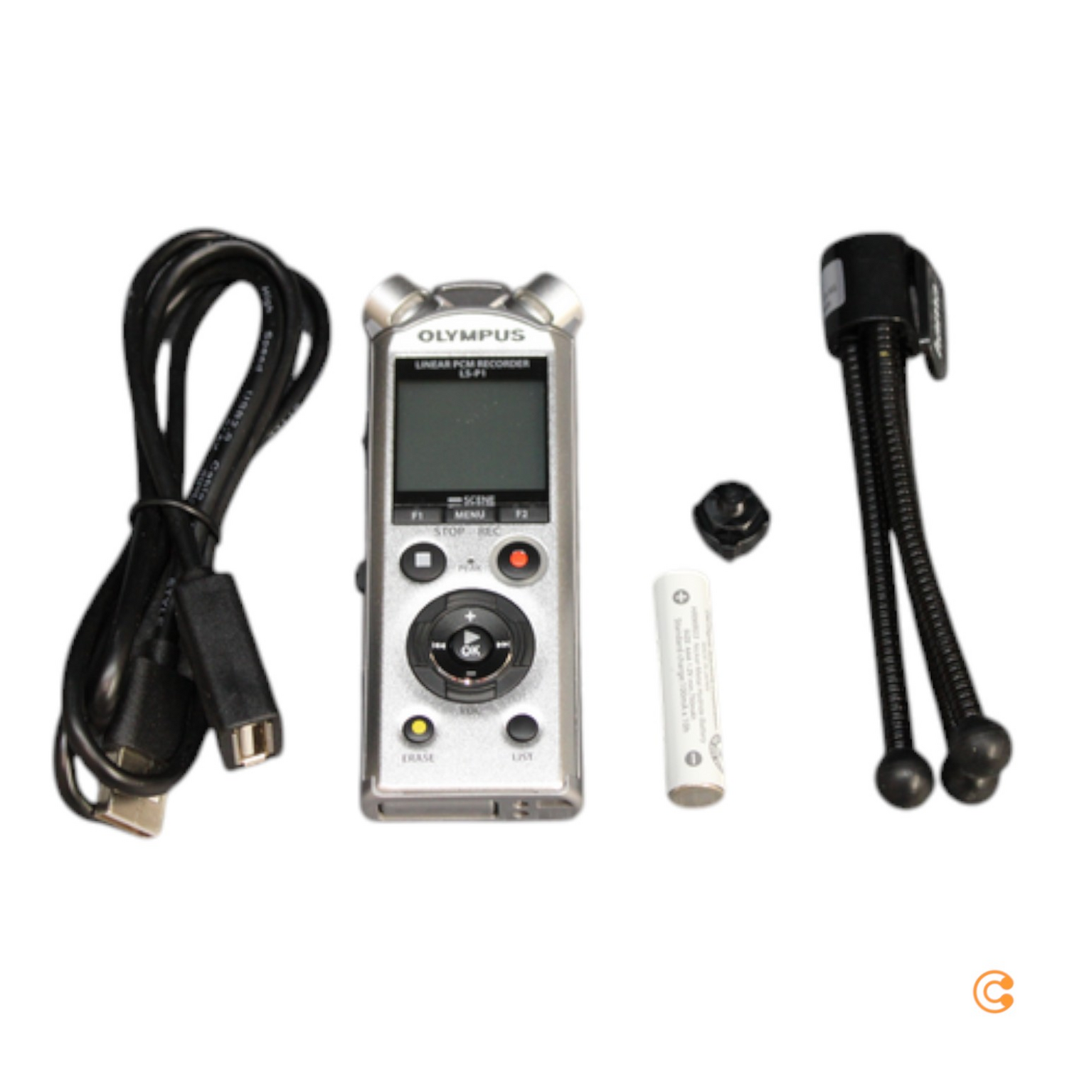 Olympus Digitales Diktiergerät Ls P1 Podcaster Aufzeichnungsdauer Siehe Text B-Ware
