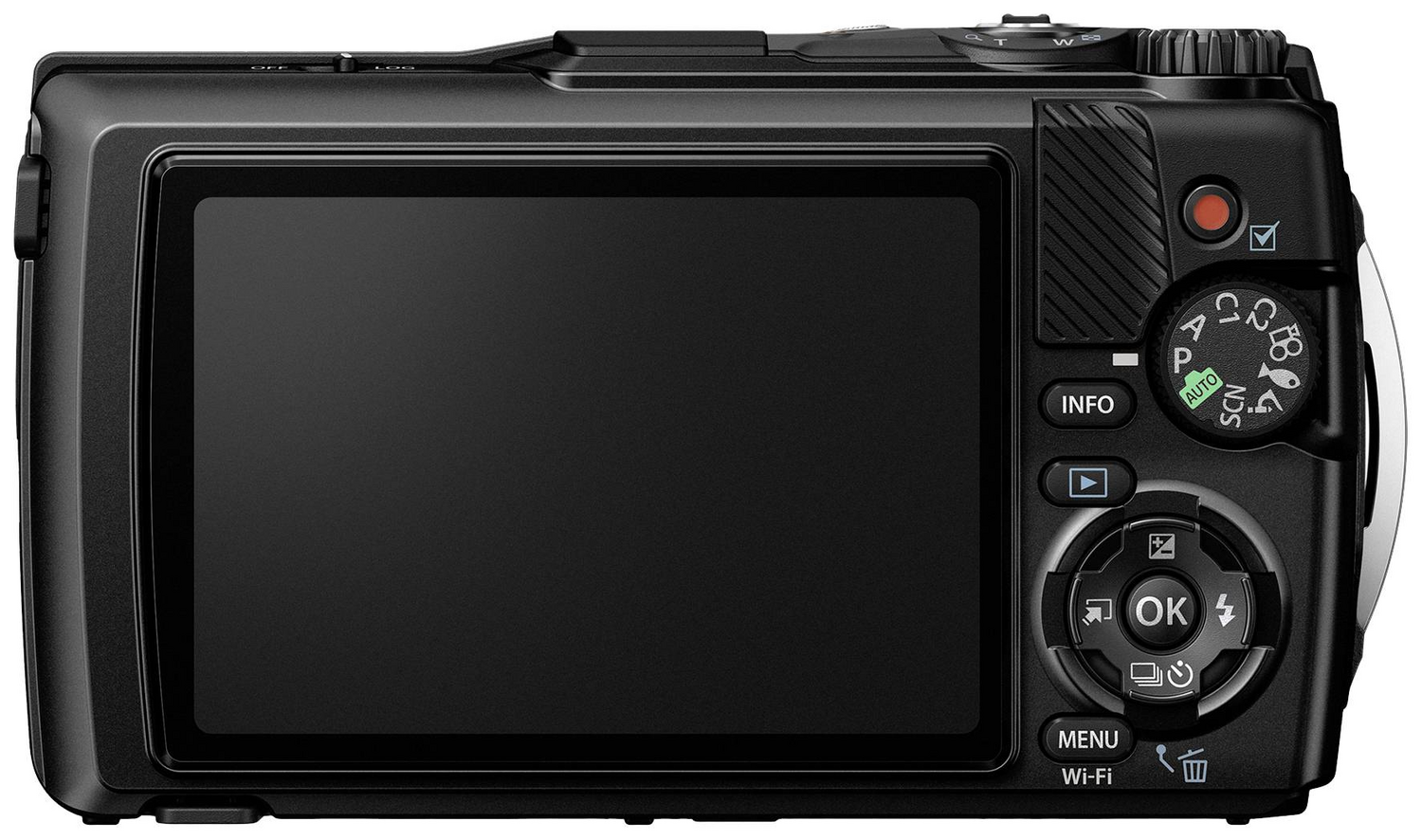 B-Ware Om System Tg 7 Black Digitalkamera 12 Megapixel Opt. Zoom: 4 X Schwarz Stoßfest - 4545350055974