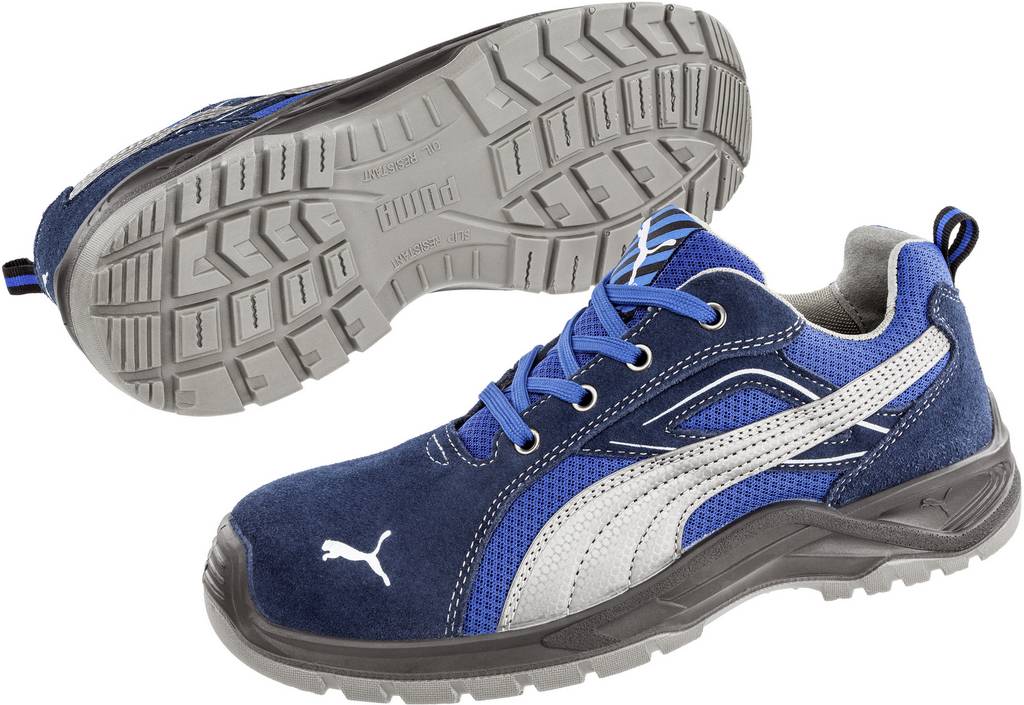 PUMA Safety Omni Blue Low SRC Sicherheitsschuhe S1P Größe 45 Blau Arbeitsschuhe - 4051428063968