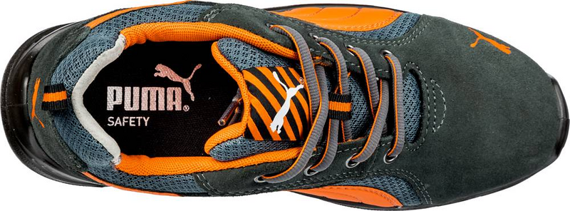 Puma Omni Orange Low Sicherheitsschuh S1 P Grau/Orange Gr. 42 Schuhe Fußschutz B-Ware - 4051428064019