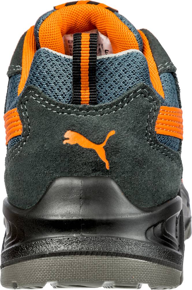 Puma OMNI ORANGE LOW Sicherheitsschuh S1P grau/orange Gr. 42 Schuhe Fußschutz - 4051428064019