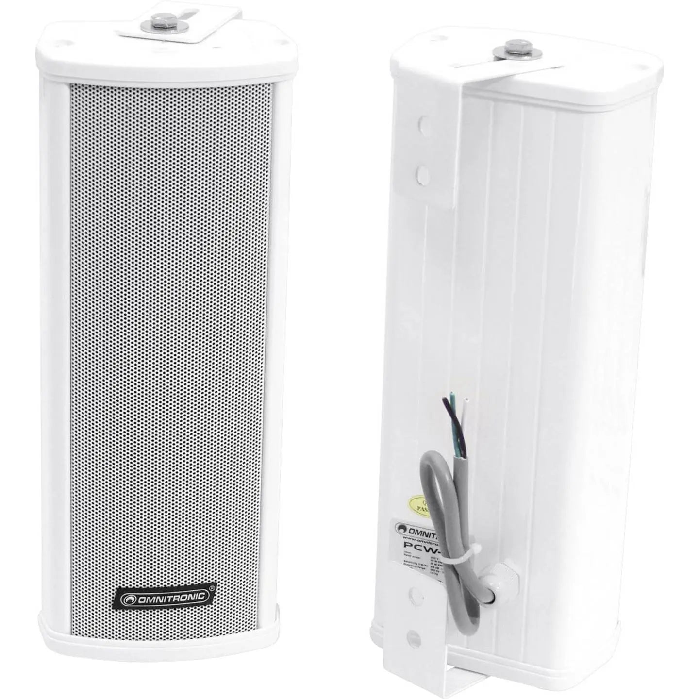 B-Ware Omnitronic Tonsäule Lautsprecher Ela Wetterfest Ip44 Pcw10 15 W - 4026397412208