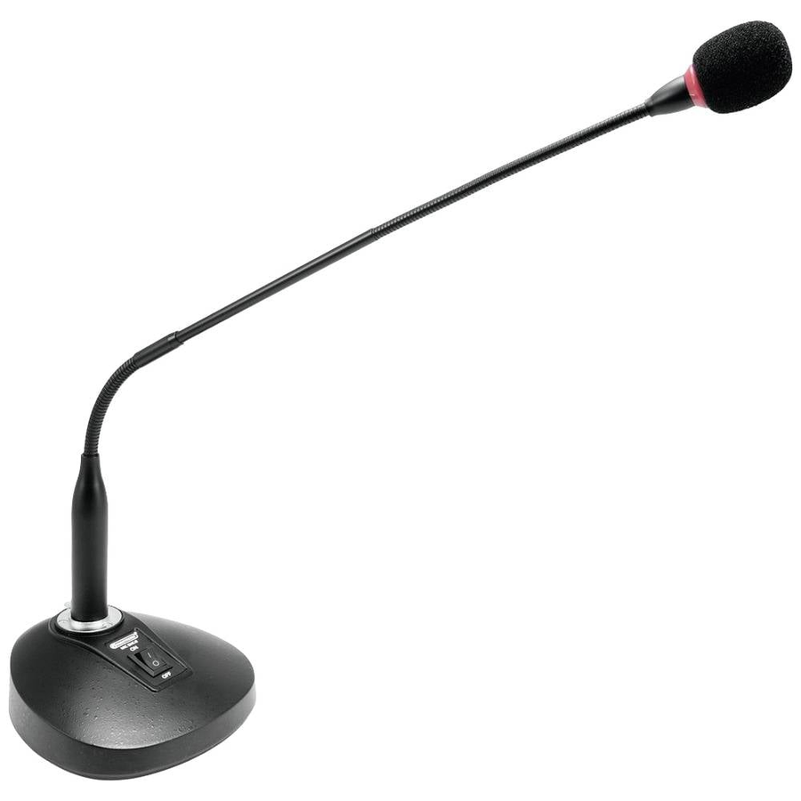 Omnitronic Shc 2 Schwanenhals Sprach Mikrofon übertragungsart Siehe Text/Foto B-Ware - 4026397621440