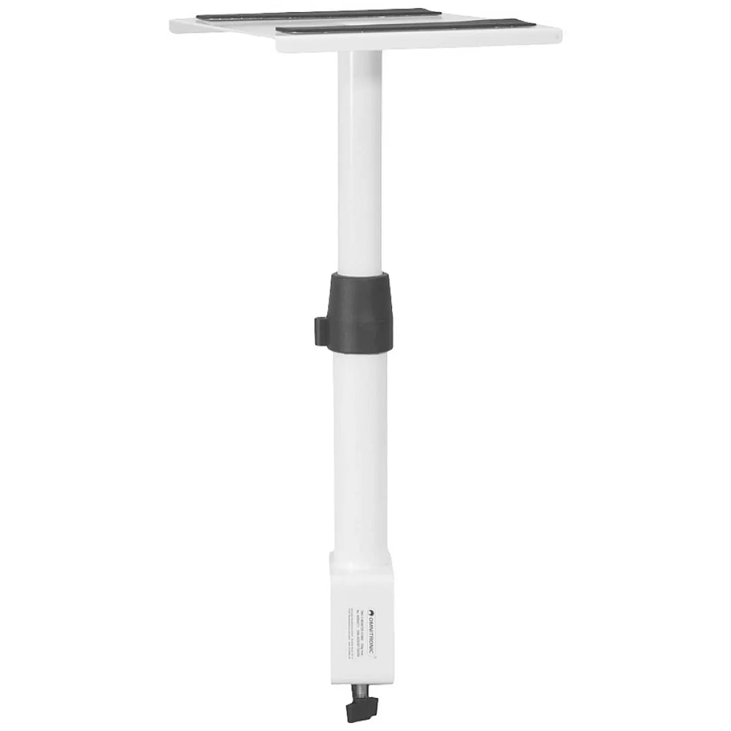 B-Ware Omnitronic Monitorständer Halterung Tischständer Lautsprecherständer Weiß - 4026397704358